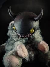 Load image into Gallery viewer, FRIEND Dark Lime Devil Flavour - Cryptid Art Doll Plush Toy

