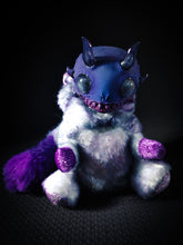 Load image into Gallery viewer, FRIENDPHIBIAN Purple Spark Flavour - Cryptid Art Doll Plush Toy
