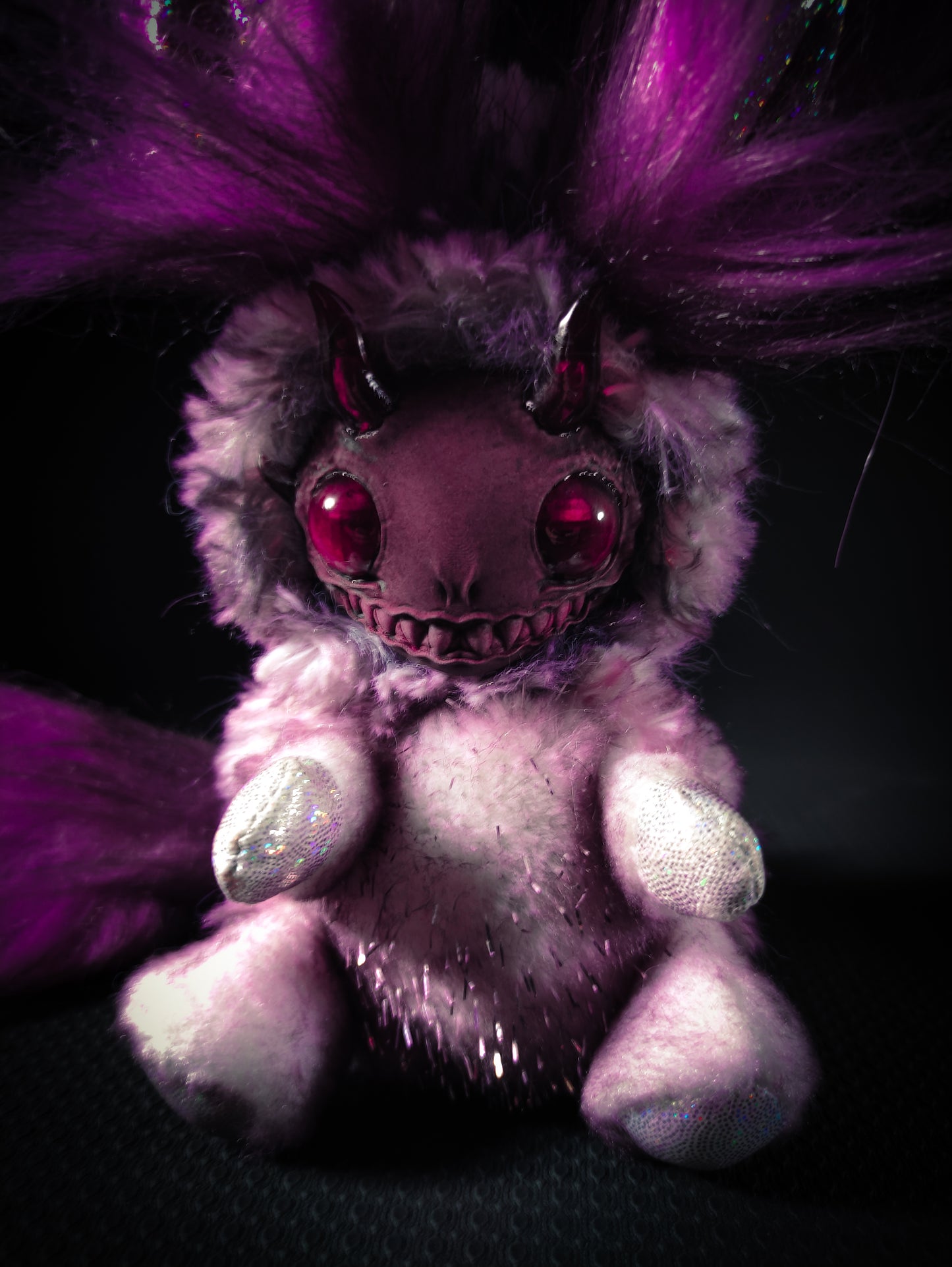 FRIENDPHIBIAN Pink Ocean Flavour - Cryptid Art Doll Plush Toy