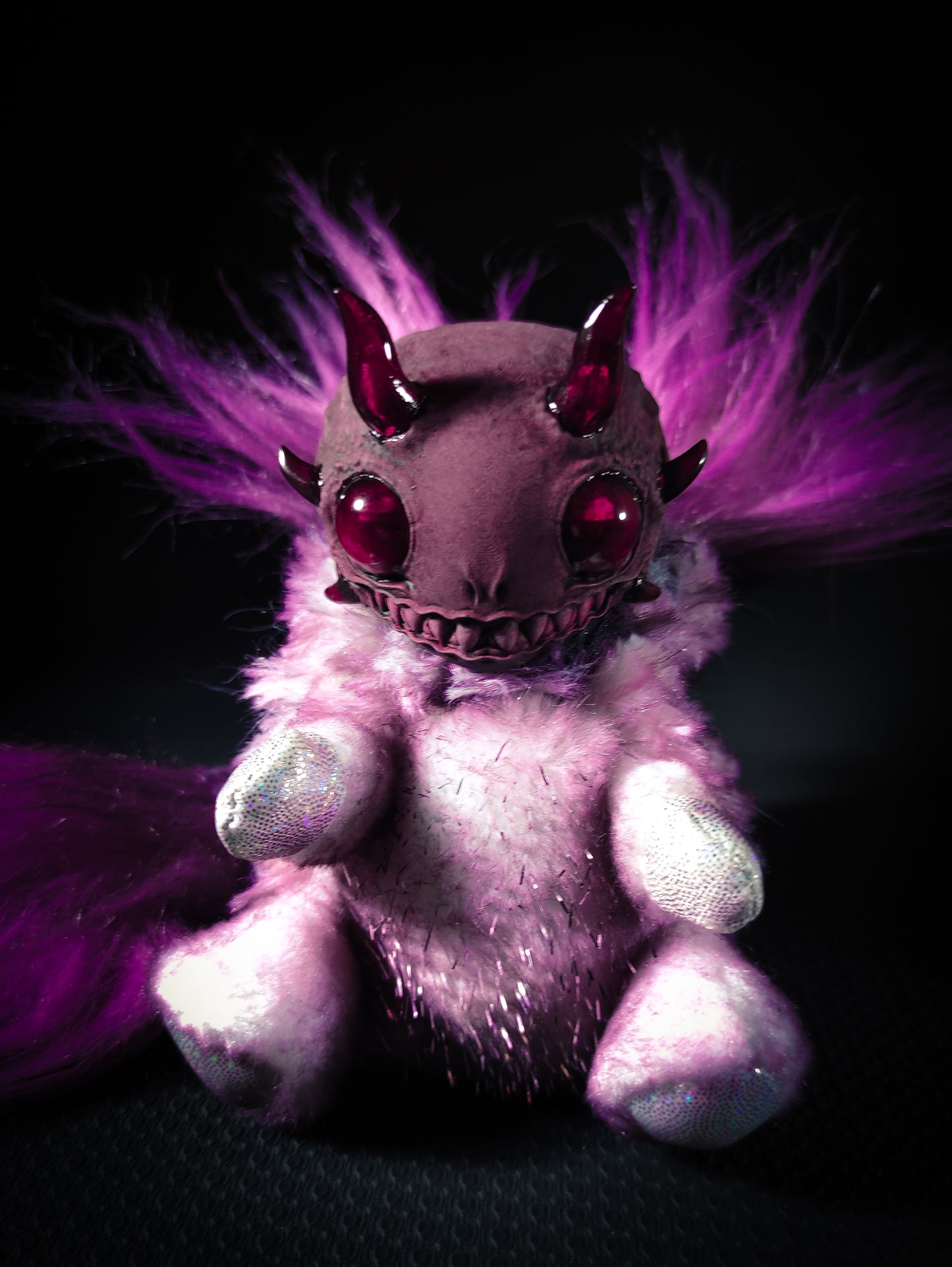 FRIENDPHIBIAN Pink Ocean Flavour - Cryptid Art Doll Plush Toy