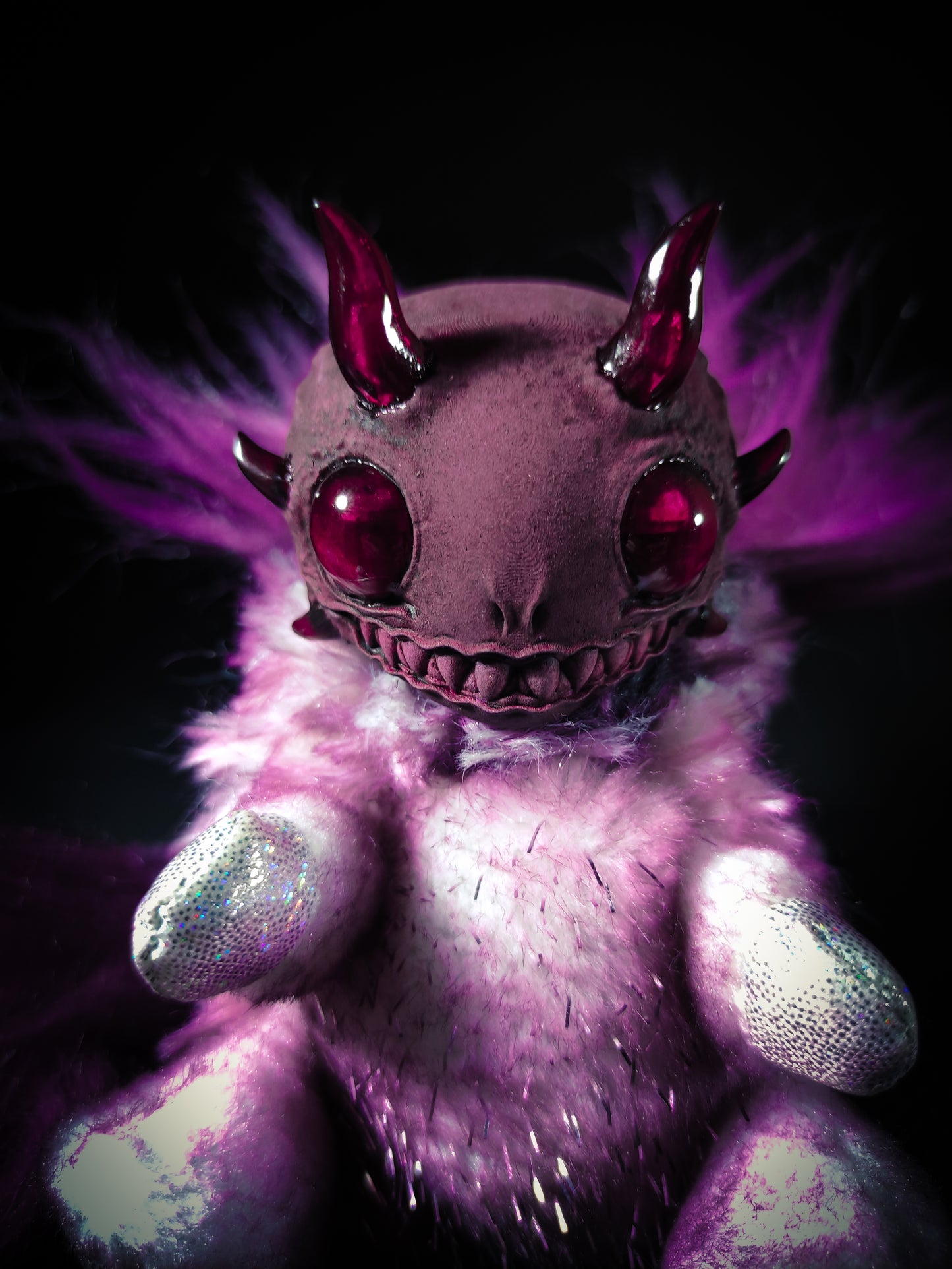 FRIENDPHIBIAN Pink Ocean Flavour - Cryptid Art Doll Plush Toy