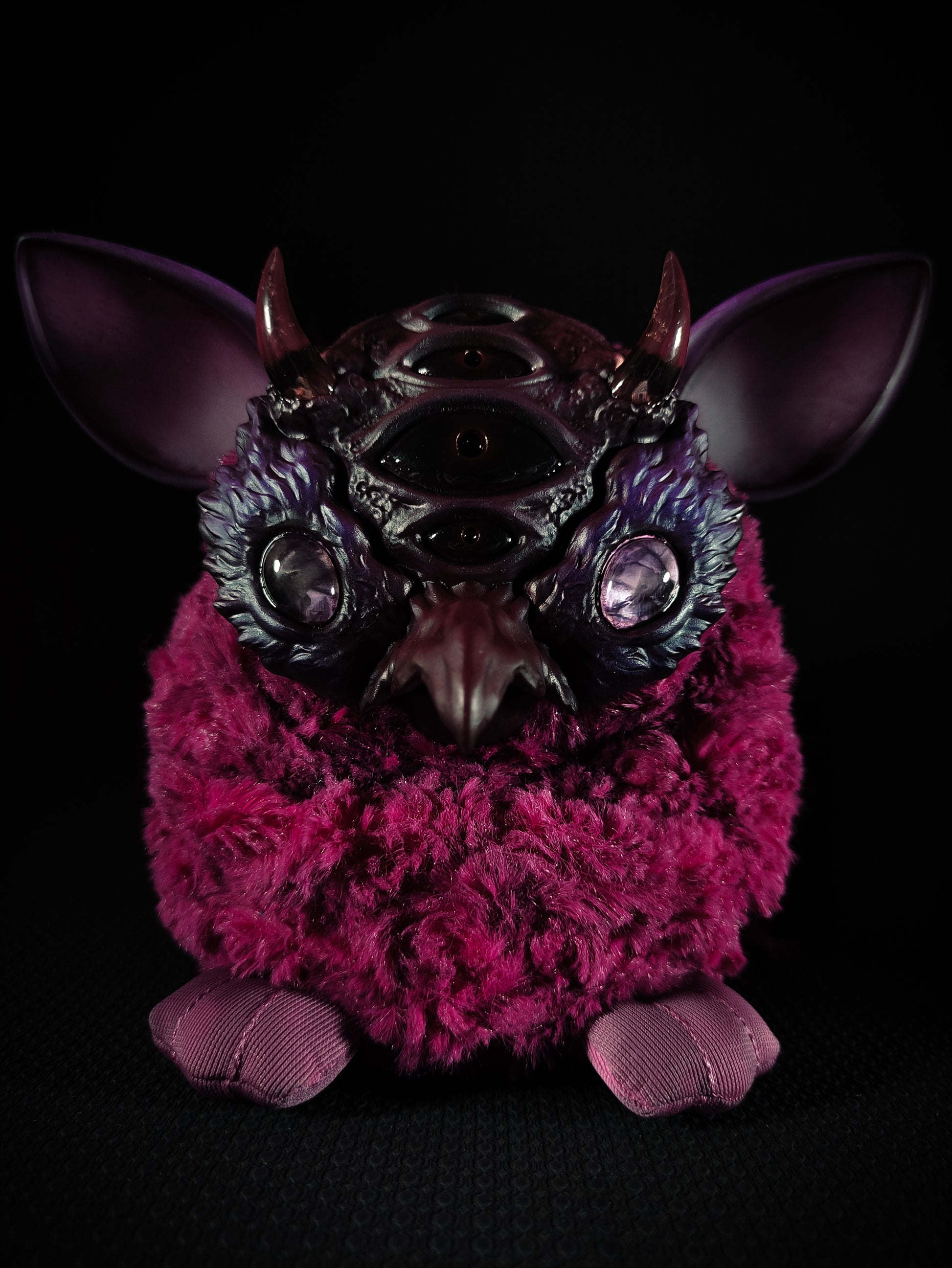 Ghourn - Custom Electronic Furby Art Doll Plush Toy
