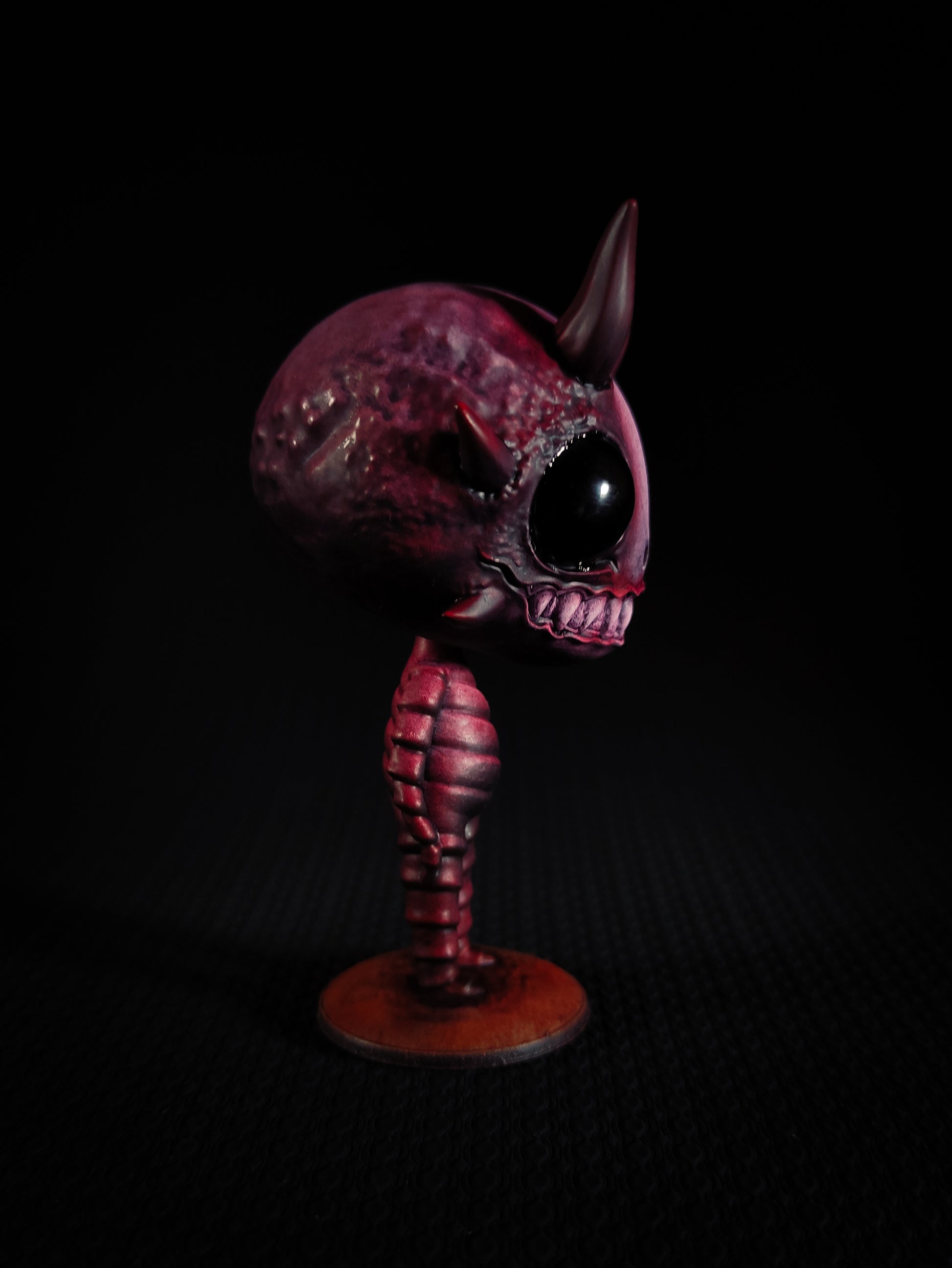WAEDBERRY (LIMITED EDITION) - OOAK Handpainted resin Gloomberry (Art Toy)