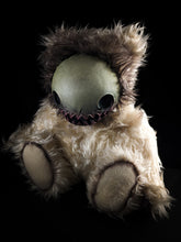 Load image into Gallery viewer, Spectral Whispers: HALUWO - CRYPTCRITZ Handmade Creepy Cute Ghost Art Doll Plush Toy for Alternative Maidens
