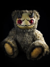 Load image into Gallery viewer, Malevolent Sprite: AZAGARR - CRYPTCRITS Handcrafted Cute Demon Art Doll Plush Toy for Shadowy Enchantresses
