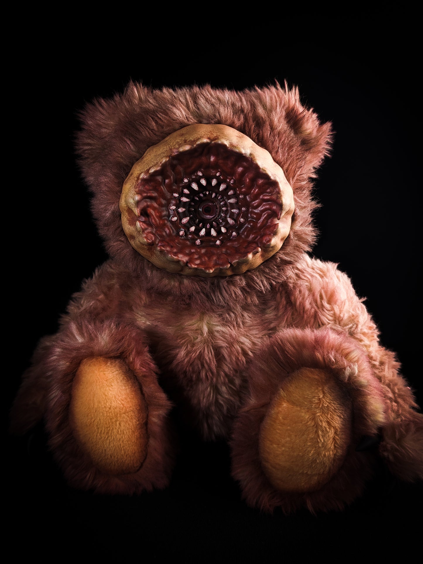 Monstrous Mutation: URCHIN - CRYPTCRITS Handcrafted Gory Mutant Monster Art Doll Plush Toy for Macabre Mavens