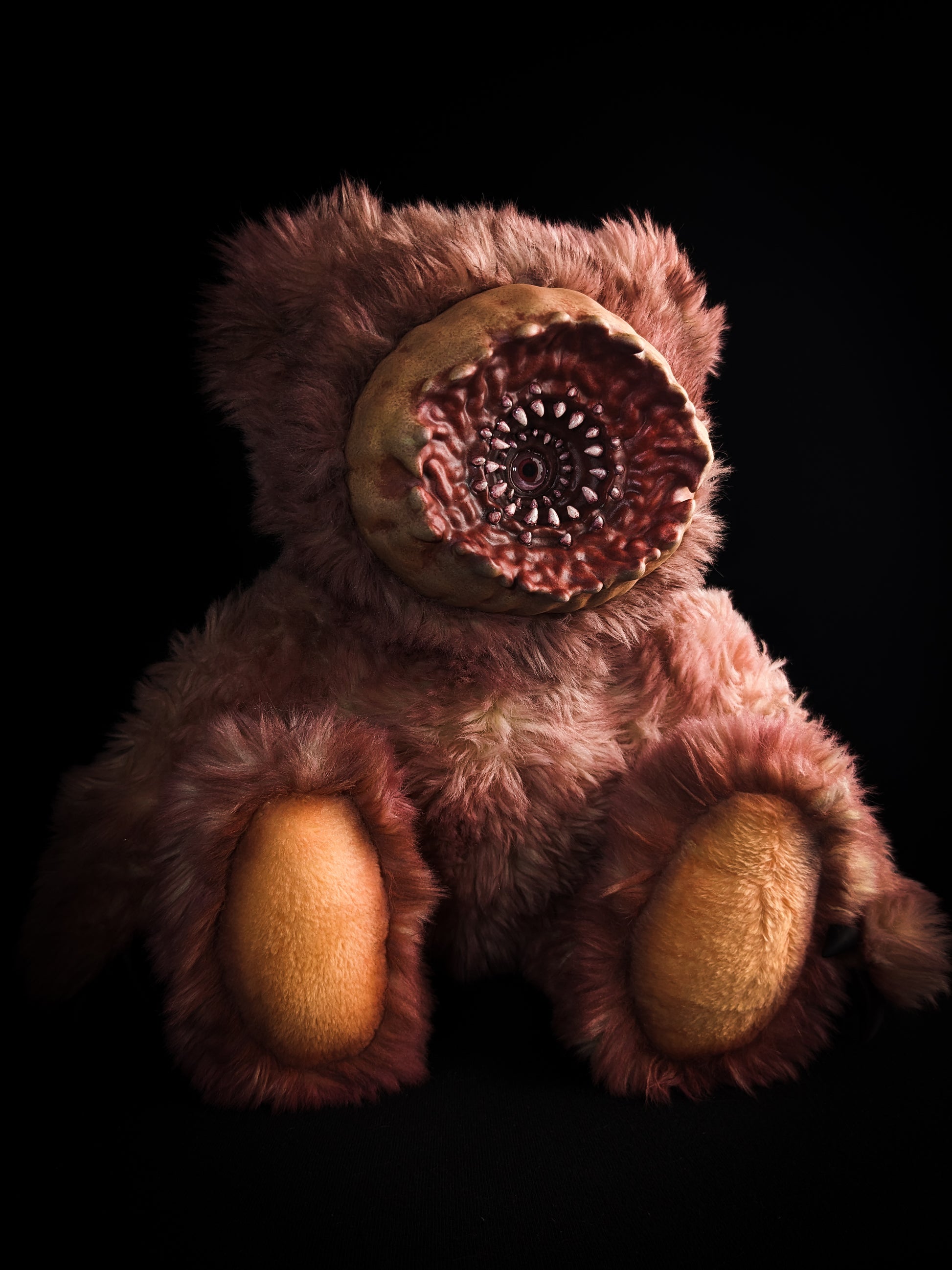 Monstrous Mutation: URCHIN - CRYPTCRITS Handcrafted Gory Mutant Monster Art Doll Plush Toy for Macabre Mavens