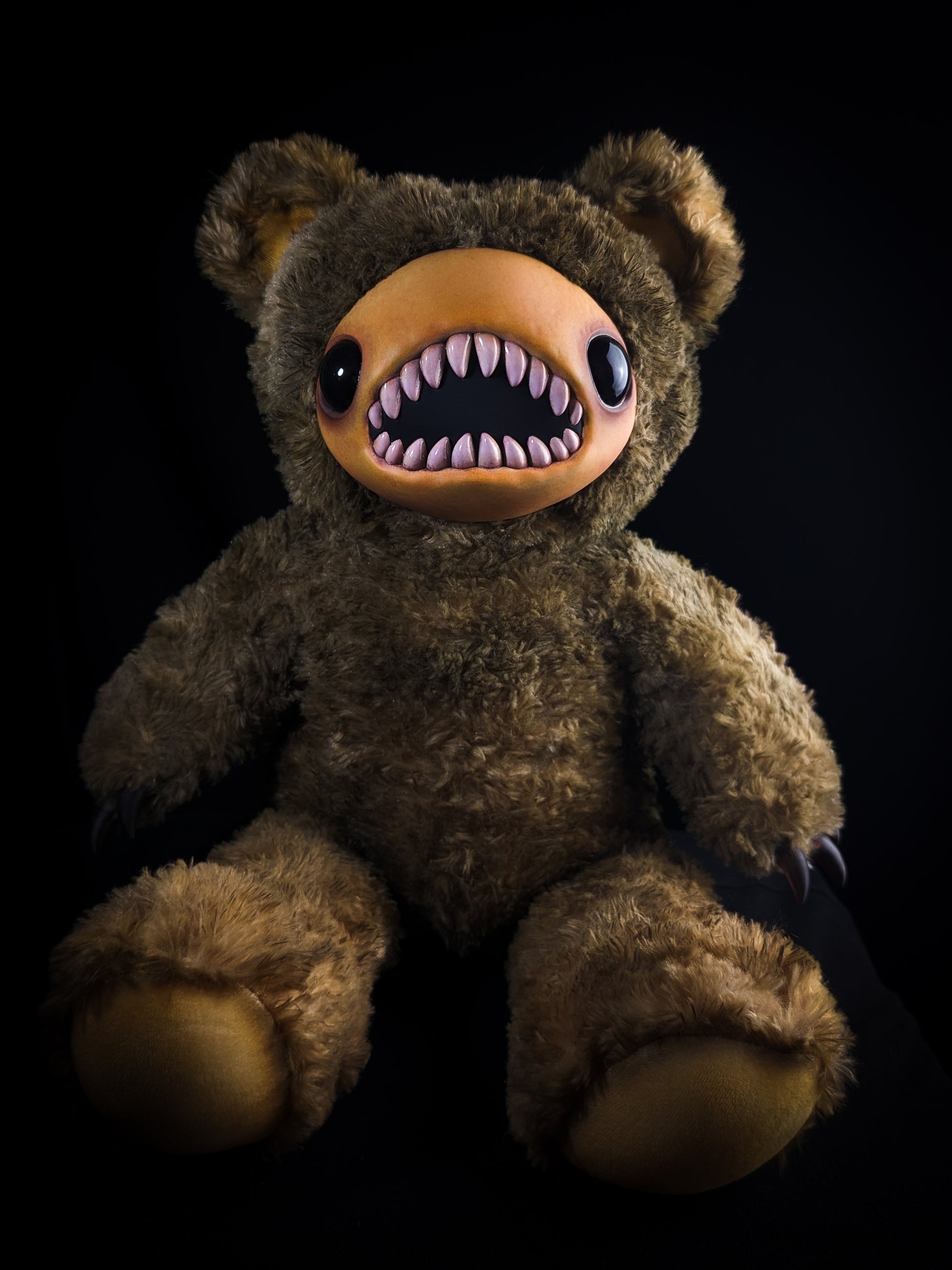 Eternal Wail: Skree - CRYPTCRITS Handcrafted Screaming Monster Art Doll Plush Toy for Alternative Vixens