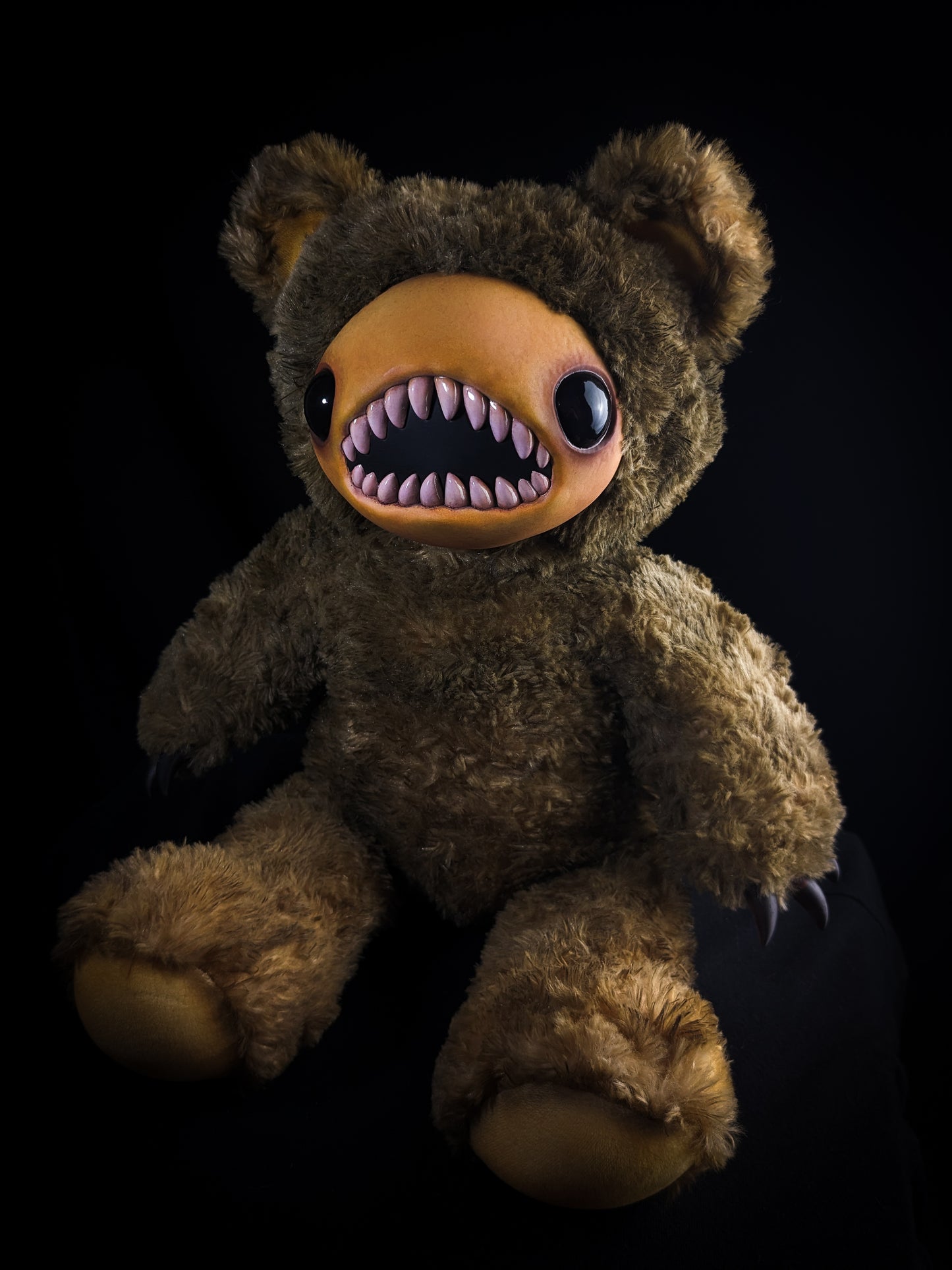 Eternal Wail: Skree - CRYPTCRITS Handcrafted Screaming Monster Art Doll Plush Toy for Alternative Vixens