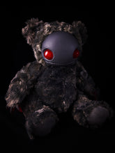 Load image into Gallery viewer, Shadowed Nightmare: LOCUST - CRYPTCRITZ  Handcrafted Dark Monster Art Doll Plush Toy for Eccentric Witches
