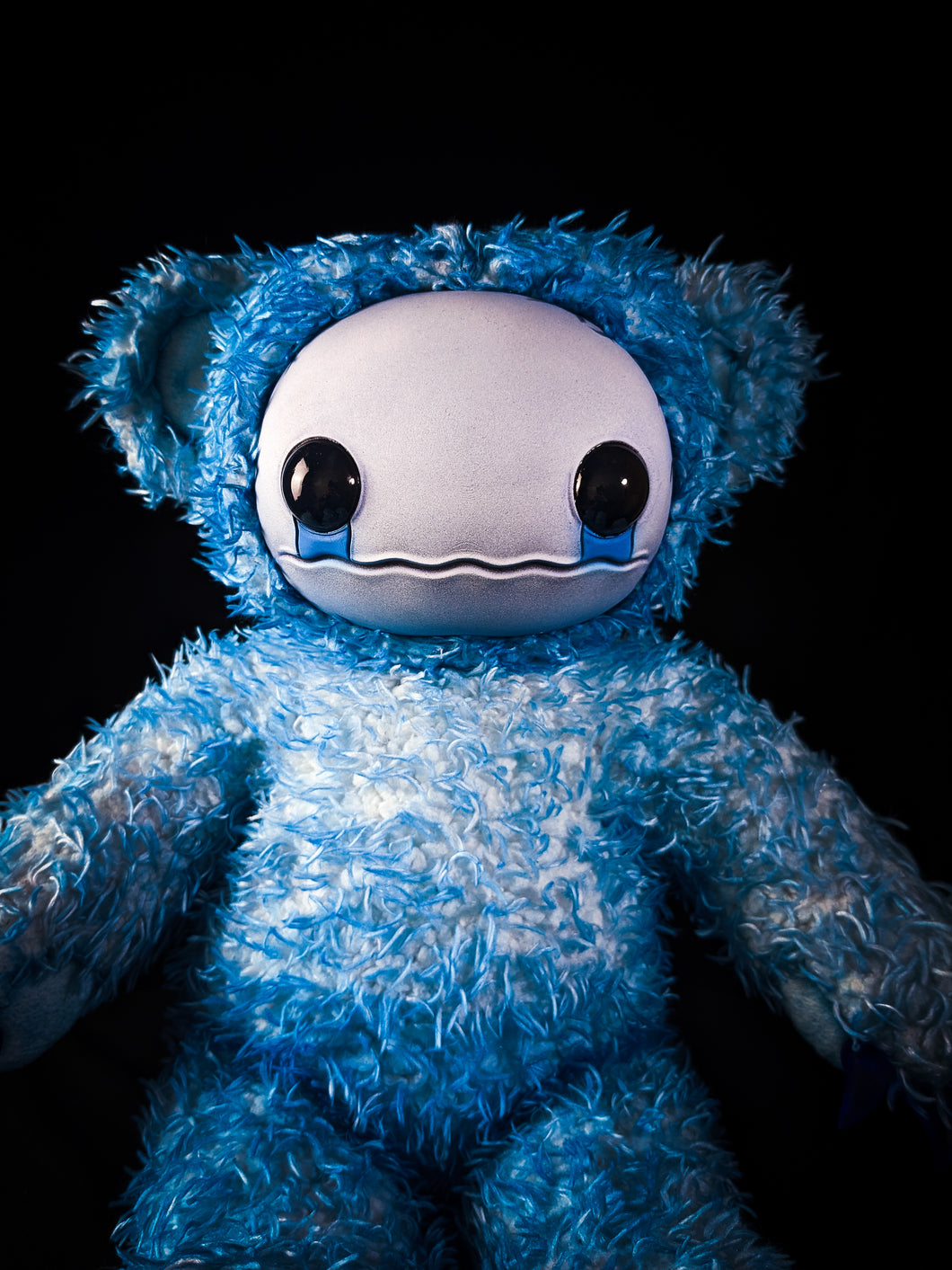Fuzzy Furrington (Feelin' Blue Ver.) - CRYPTCRITS Monster Art Doll Plush Toy