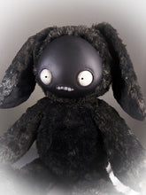 Load image into Gallery viewer, Jitters (Dark Bunny Ver.) - CRYPTCRITS Monster Art Doll Plush Toy
